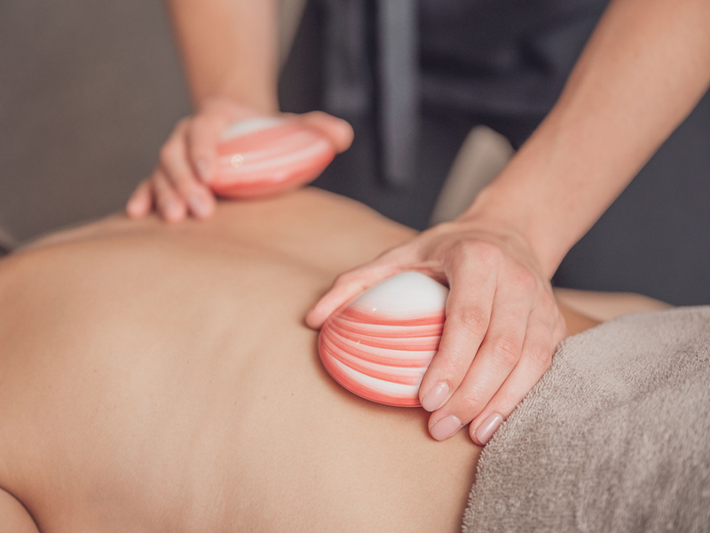 Lava Shell Massage